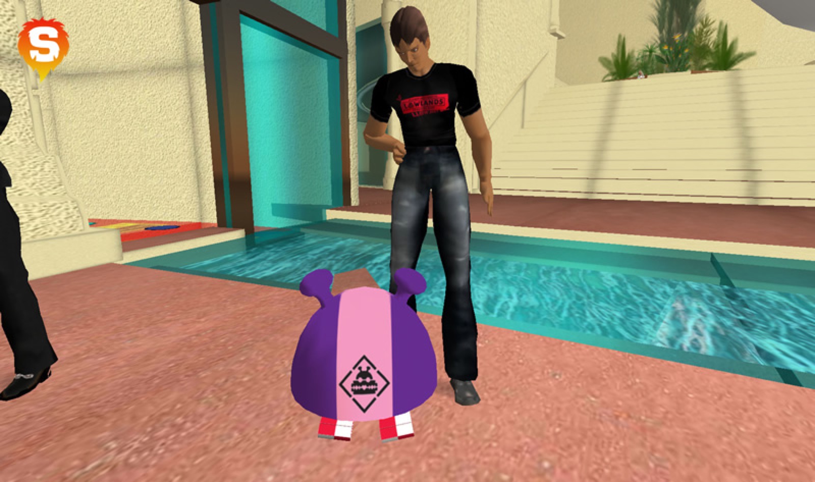 Lowlands Second Life island, additional view
