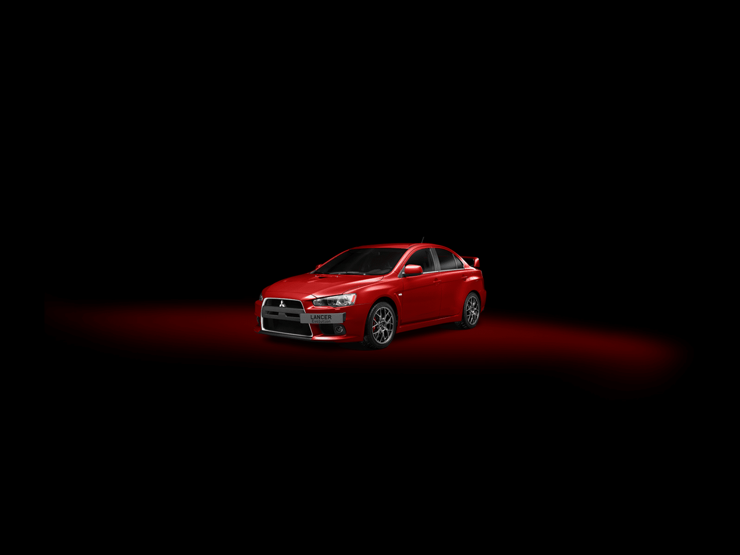 The Mitsubishi Lancer Evolution X