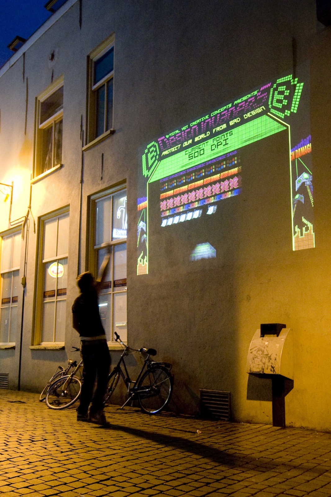 Design Invaders, additional screen